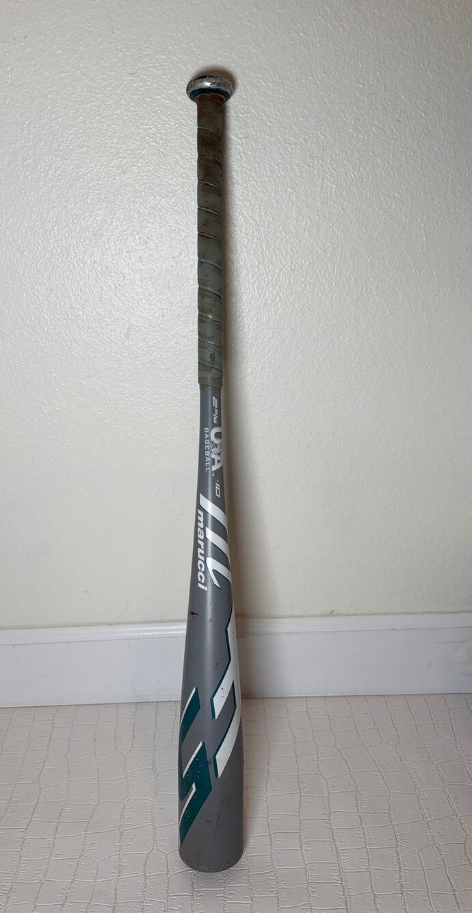 Marucci F5 USA Youth Aluminum Baseball Bat -10 Grey Teal 29"